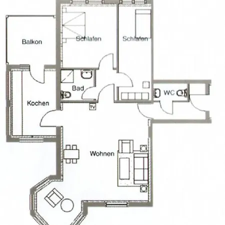 Villa Aesculap, Whg 3 Binz