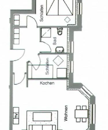 Appartement Villa Aesculap, Whg 3