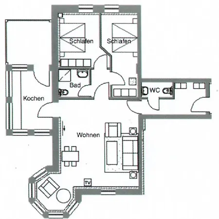 Villa Aesculap, Whg 3 *